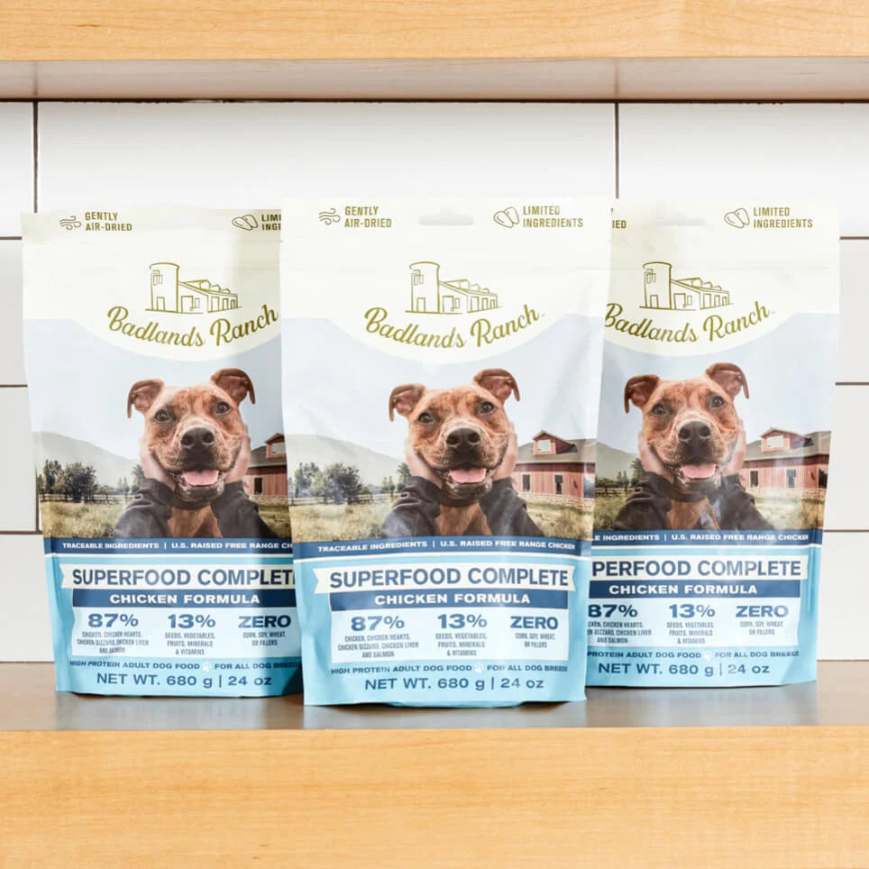 Badlands Ranch Air Dried Chicken Dog Food