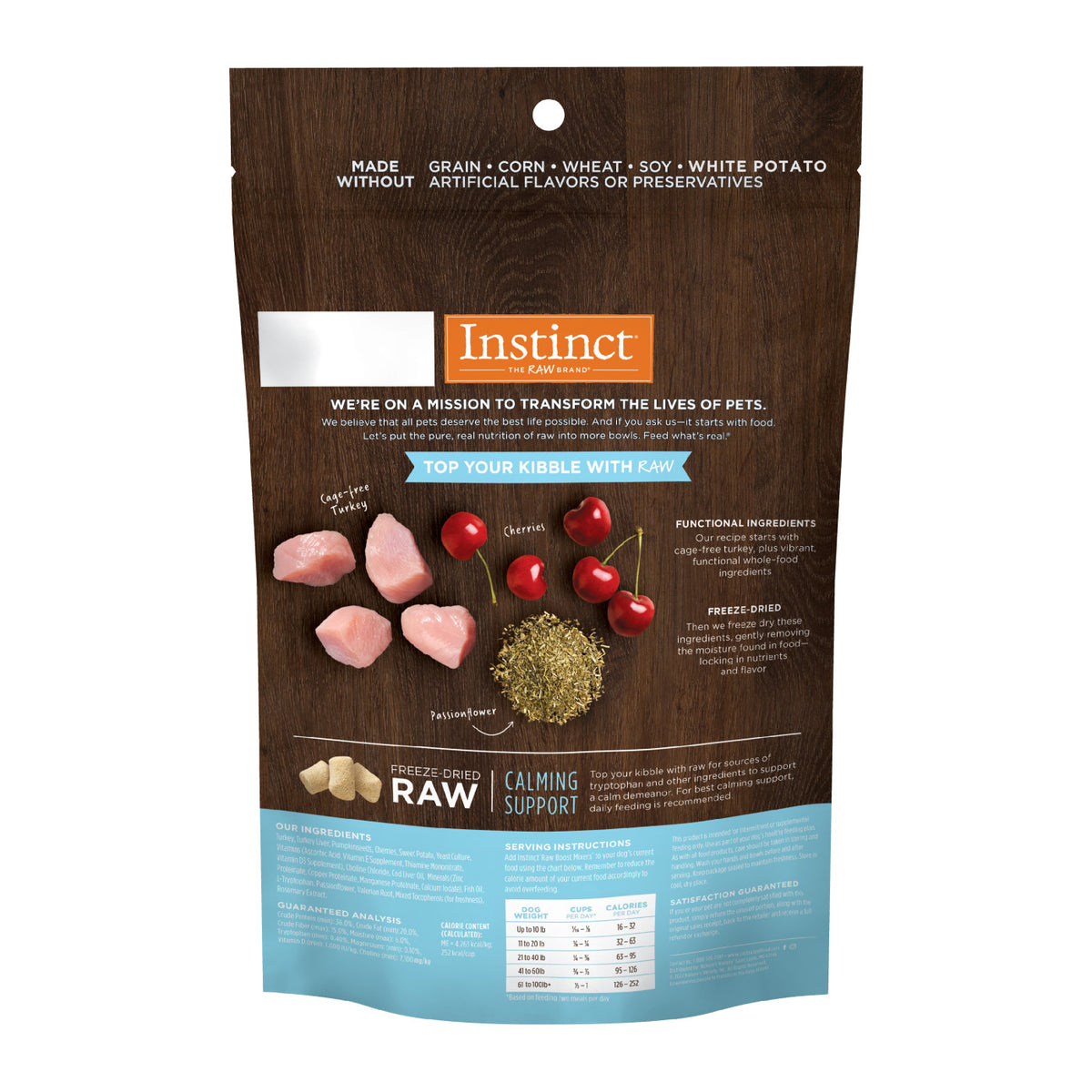 Instinct raw outlet boost puppy food