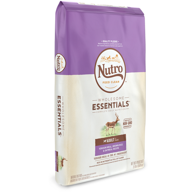 Nutro wholesome 2025 essentials venison