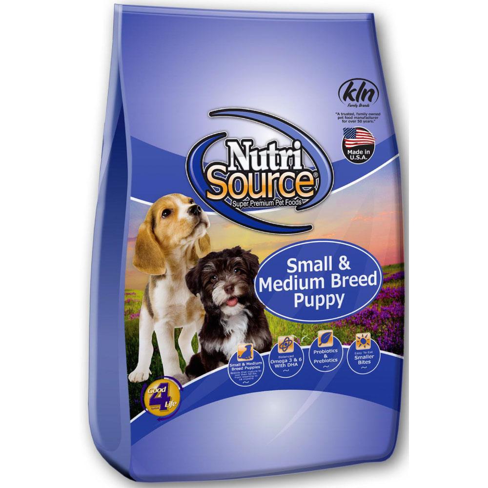 Nutrisource Puppy Small and Medium Breed Chicken Dry Dog Food