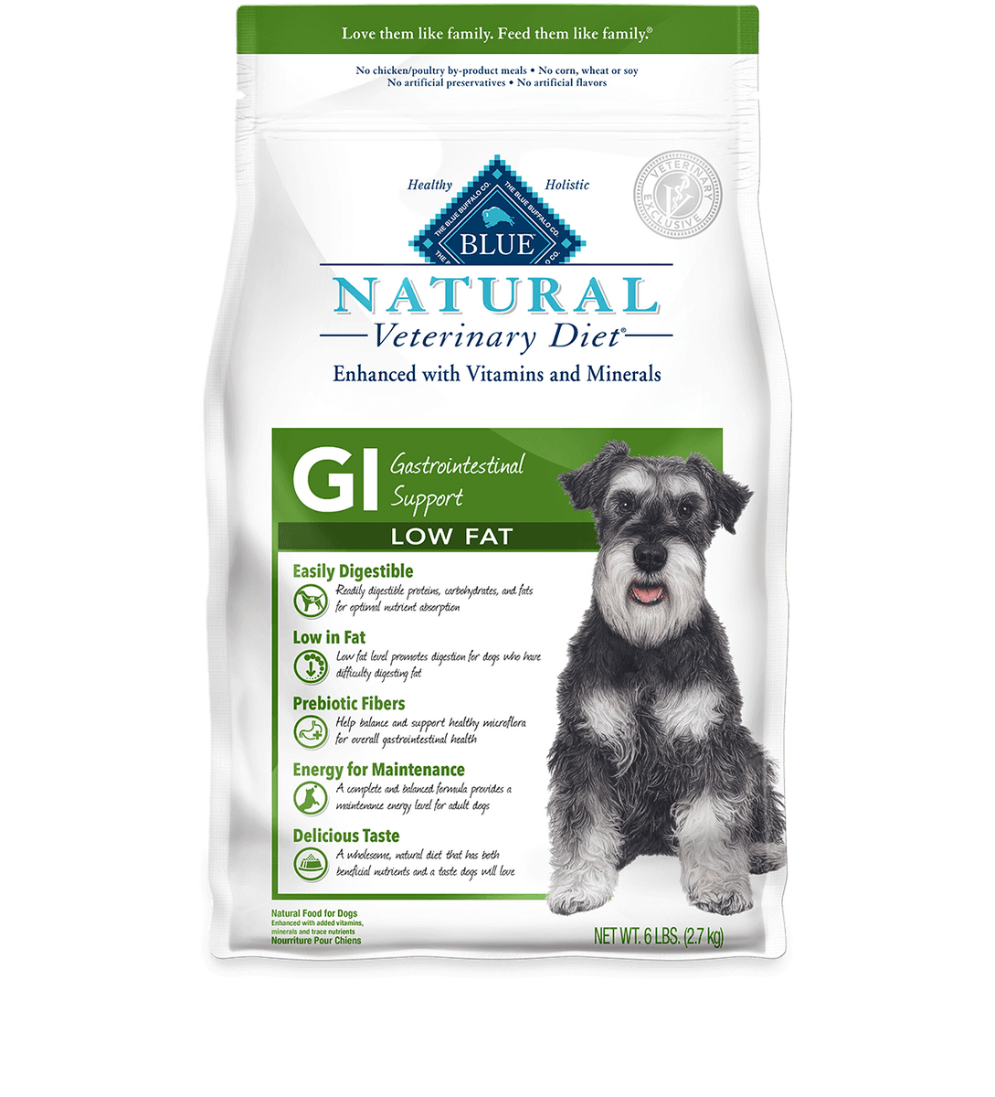 FREE NATIONWIDE SHIPPING Blue Buffalo BLUE Natural Veterinary Diet GI