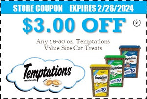 Temptations coupons outlet