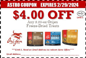 Orijen coupons clearance