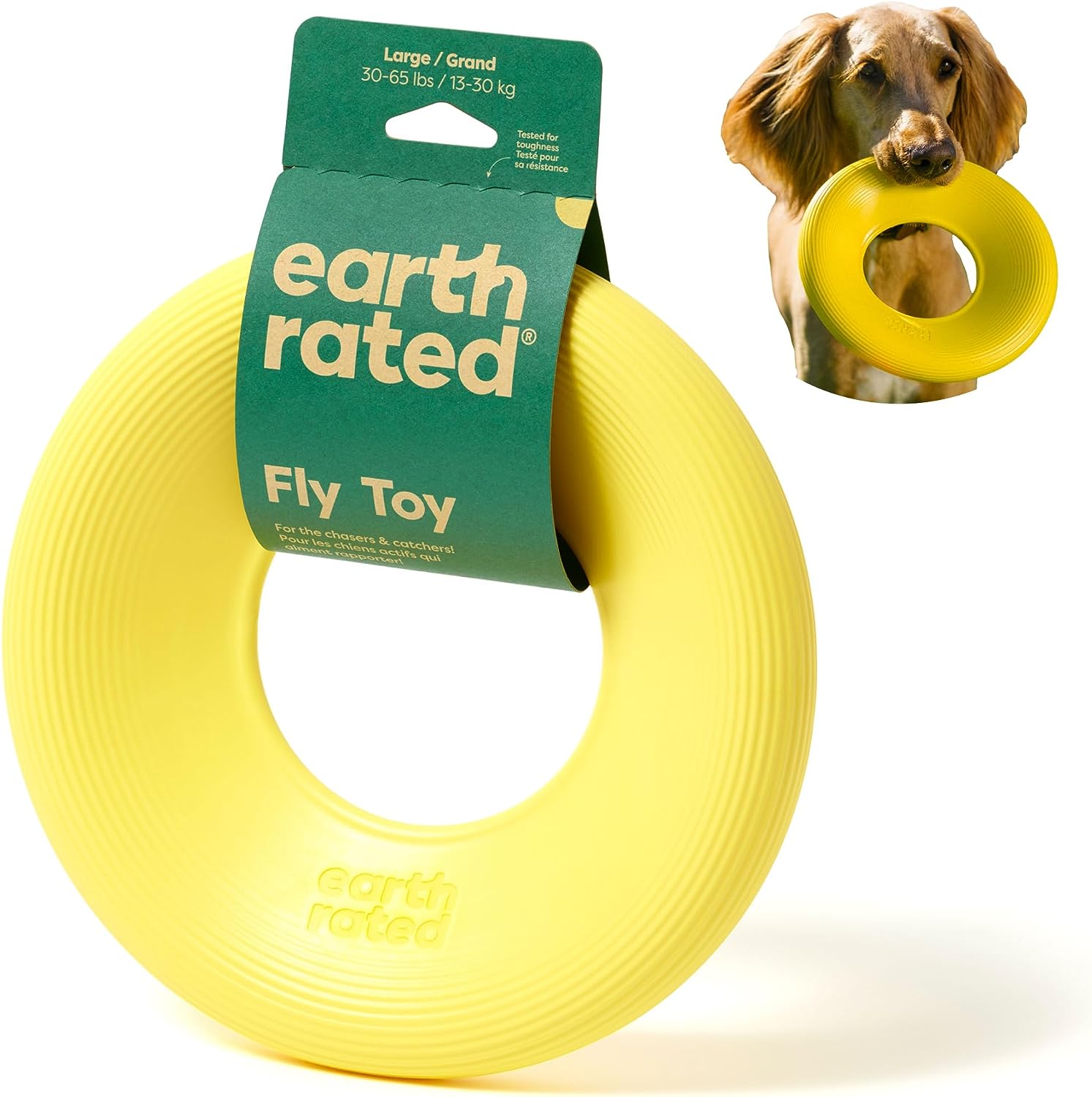 KONG Goodie Bone - Rubber Dog Toy - Dental Dog Toy for Teeth & Gum Health -  Durable Dog Chew Toy - Hard Rubber Bone for Dogs - Fillable Toy for