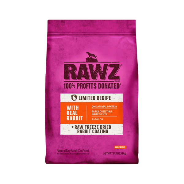 RAWZ Meal Free Dehydrated Rabbit Dry Cat Food