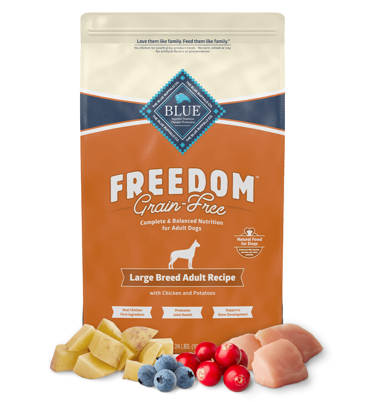 Blue buffalo freedom grain hotsell free puppy