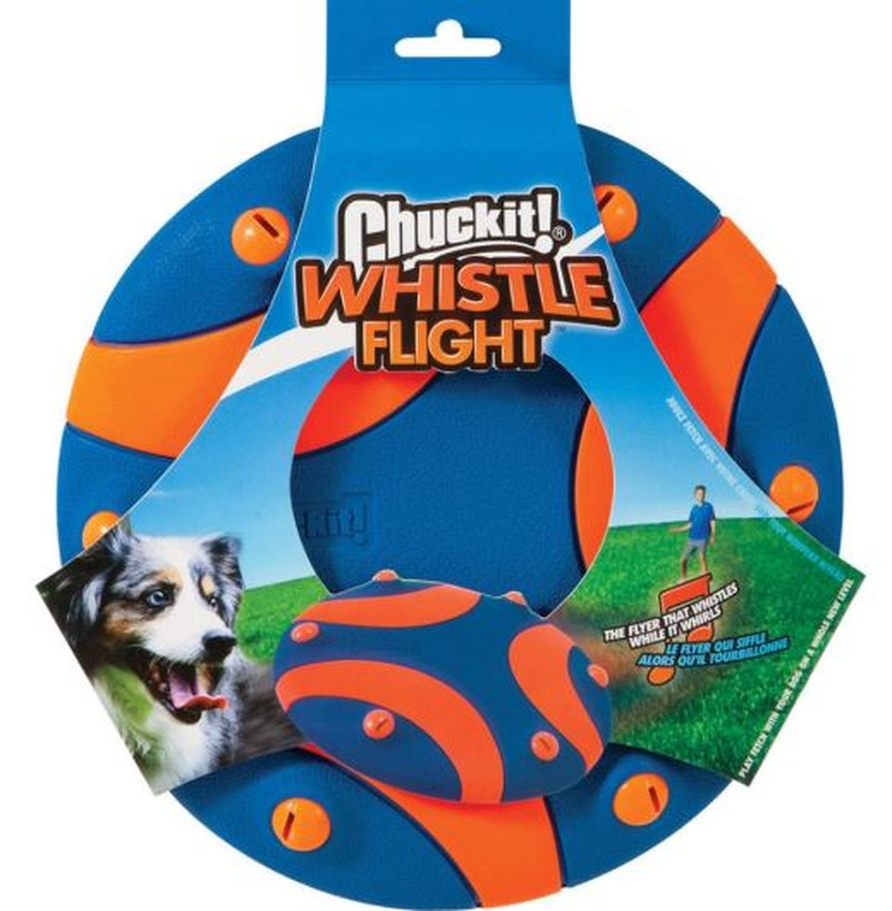 Chuckit! Whistle Flyer Dog Toy