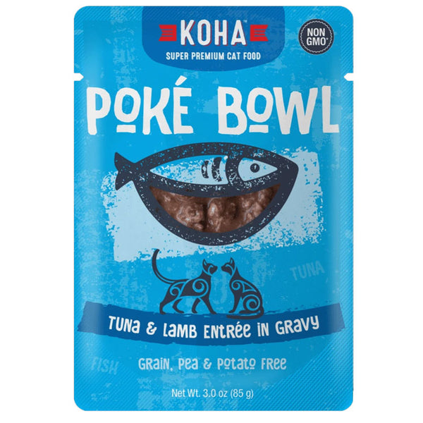 KOHA Pok Bowl Tuna Lamb in Gravy Wet Cat Food