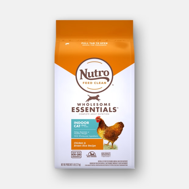 Nutro wholesome essentials indoor senior store cat food