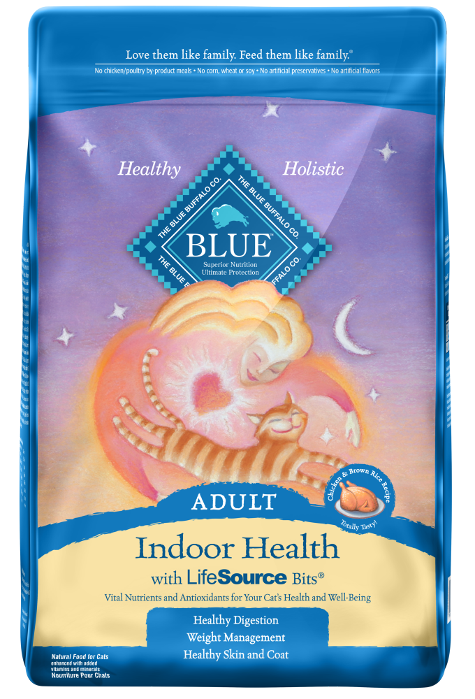 Blue Buffalo Tastefuls Indoor Adult Chicken Brown Rice Dry Cat Food