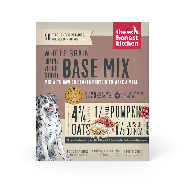 The Honest Kitchen Whole Grain Beef Recipe Dehydrated Dog Food