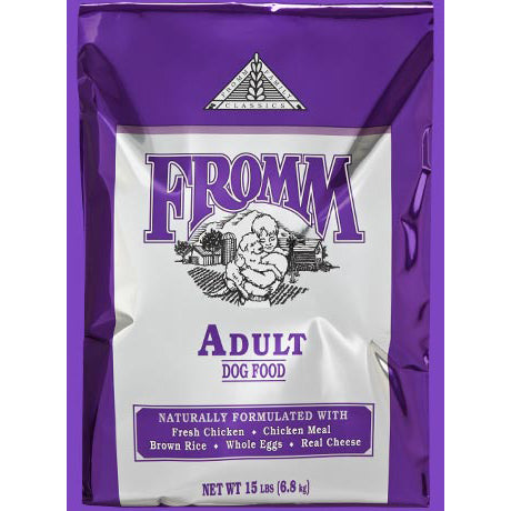 Fromm dog sale food purple bag