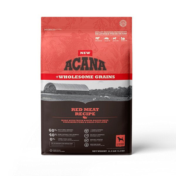 ACANA + Wholesome Grains Red Meat Recipe Dry Dog Food