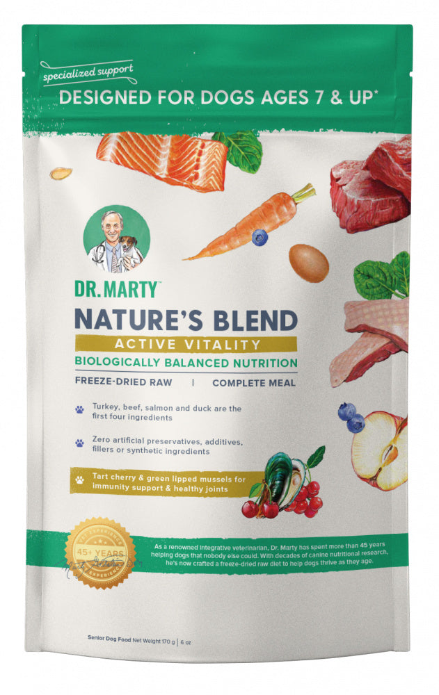 Dr marty's nature 2024 blend raw dog food