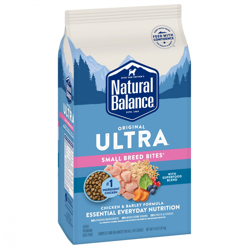 Natural Balance Original Ultra Chicken Barley Formula Small Breed Bi