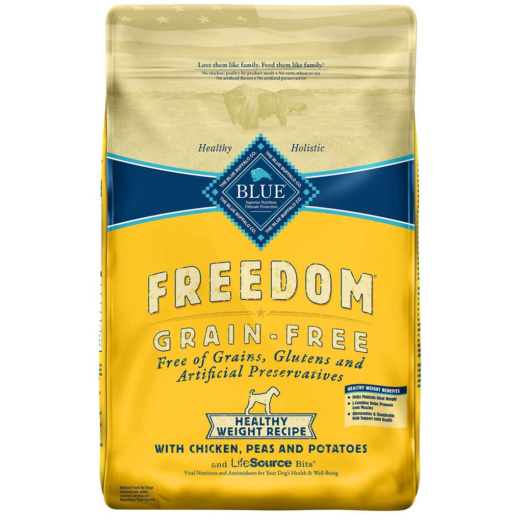 Grain free healthy hot sale weight dog food