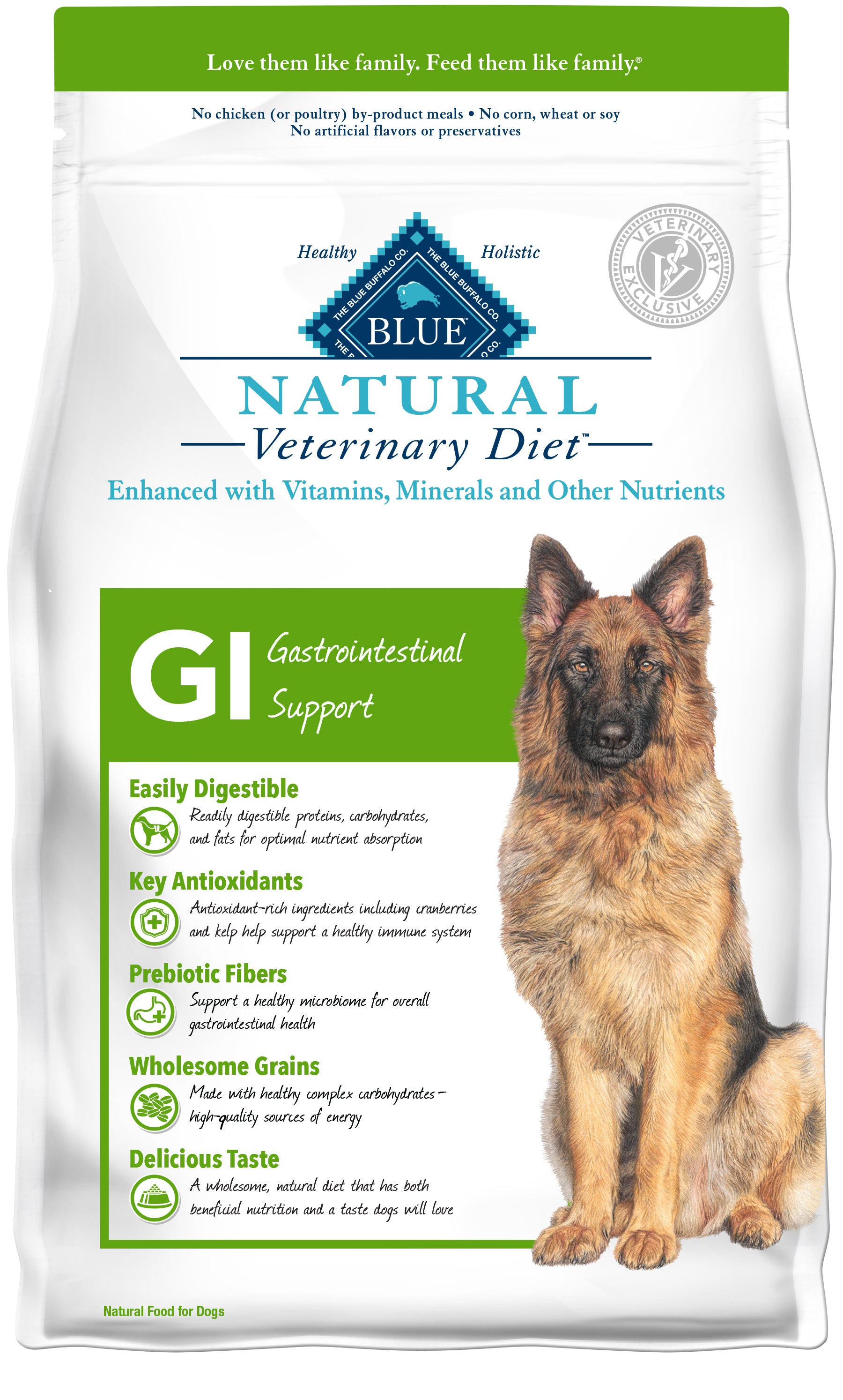 FREE NATIONWIDE SHIPPING Blue Buffalo Natural Veterinary Diet GI