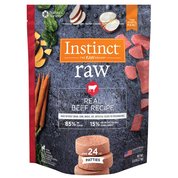 Instinct 2025 raw patties