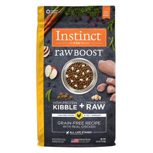 Instinct raw 2025 boost chicken