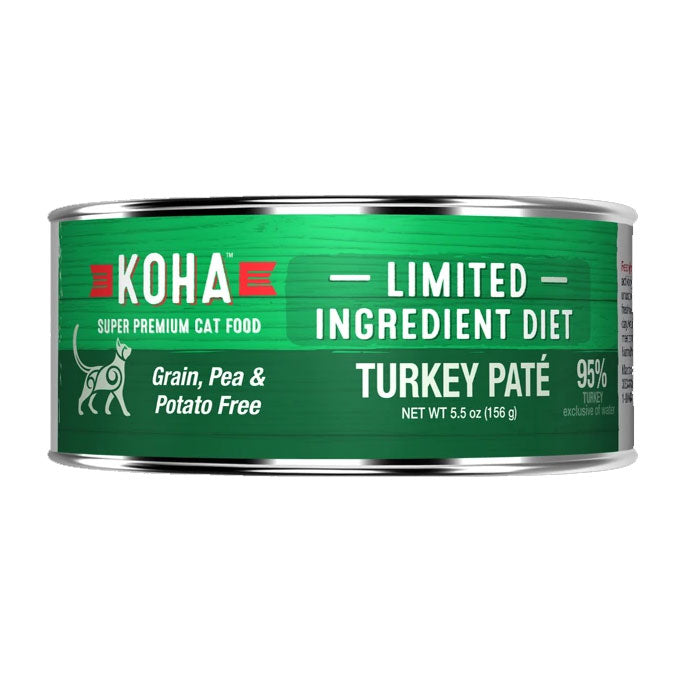 KOHA LID Grain Free Turkey Pate Wet Cat Food