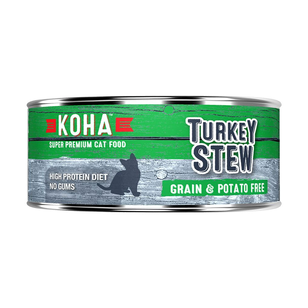 KOHA M.I. Grain Free Turkey Stew Wet Cat Food