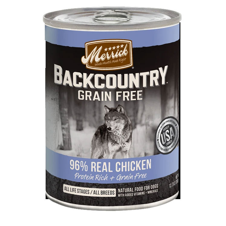 Merrick backcountry 2025 wet dog food