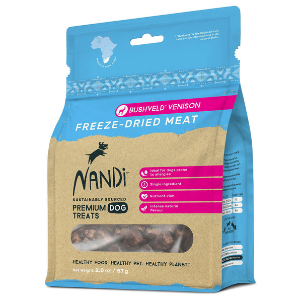 Freeze dried shop venison dog treats