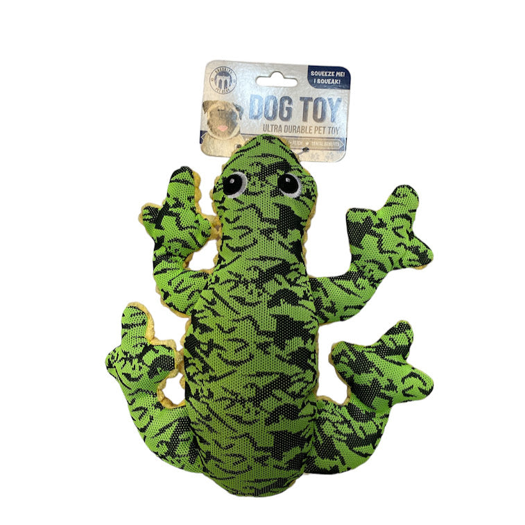 Dog best sale toy frog