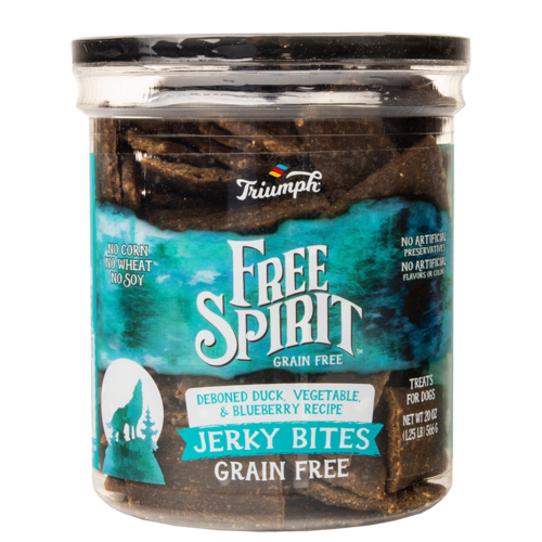 Triumph grain 2025 free jerky bites