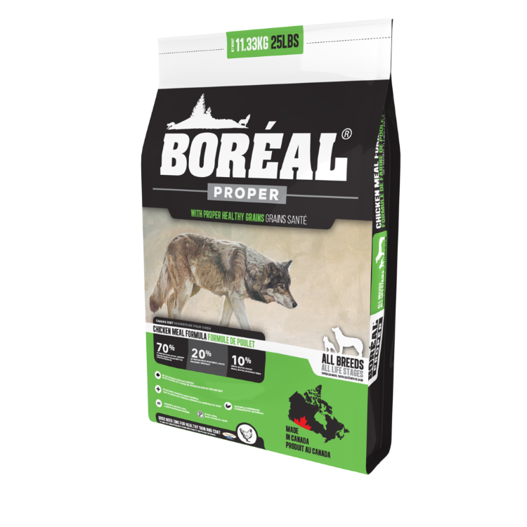 Boreal Proper Chicken Meal - Low Carb Grains Dry Dog Food