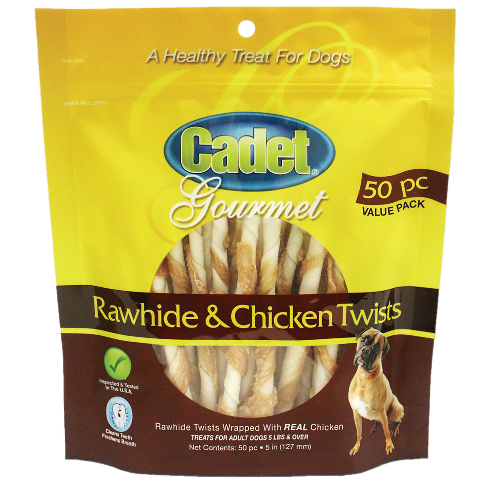 Rawhide shops chicken twists