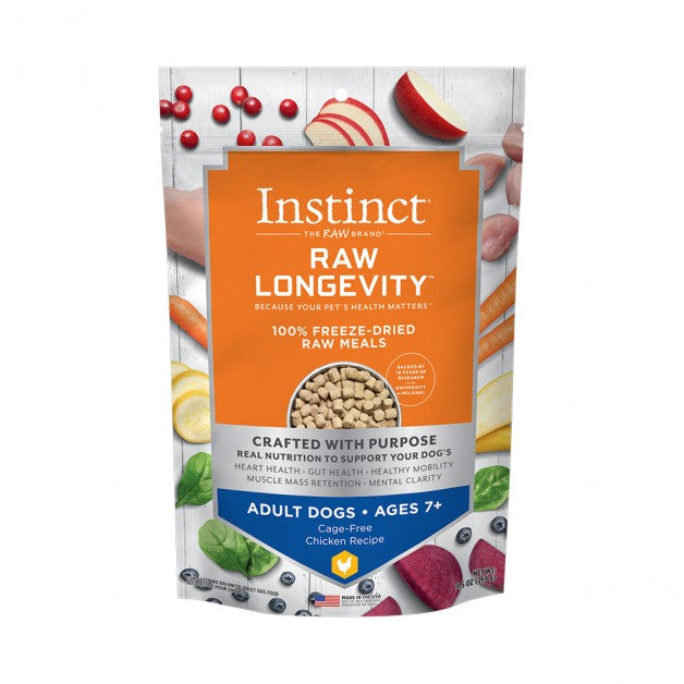 Instinct freeze dried raw dog clearance food