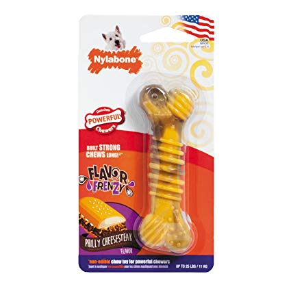 Nylabone Dura Chew Dog Bone - Peanut Butter Flavor (Regular)