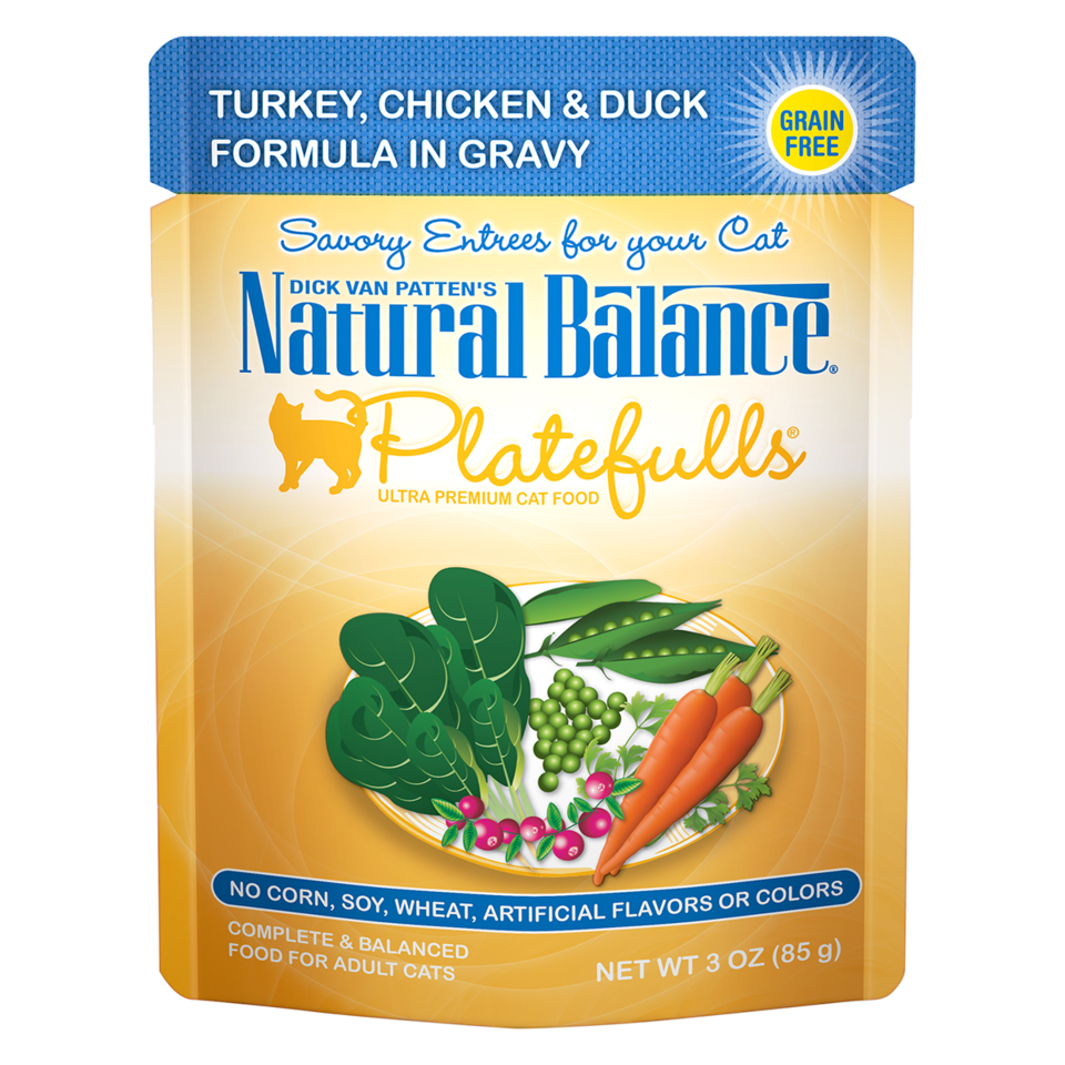 Natural Balance Platefulls Turkey Chicken Duck Formula in Gravy Wet