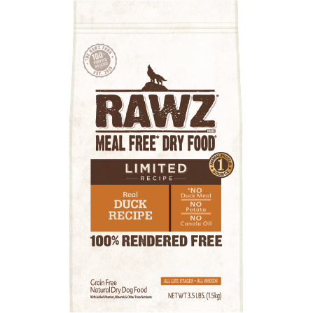 FREE NATIONWIDE SHIPPING RAWZ Limited Ingredient Diet Duck