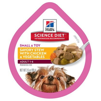 Science Diet Science Diet Dog Food, Premium, with Chicken Meal and Barley, Light, Small Paws, Adult 1-6, - 15.5 lb