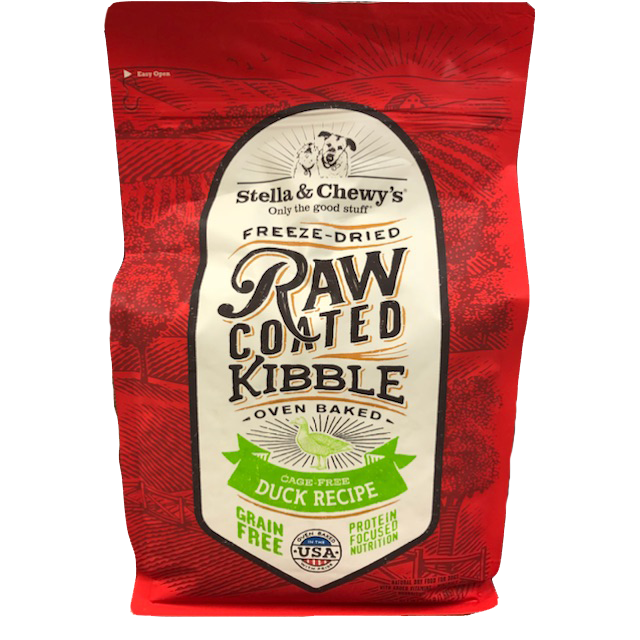 Freeze dried shop raw coated kibble