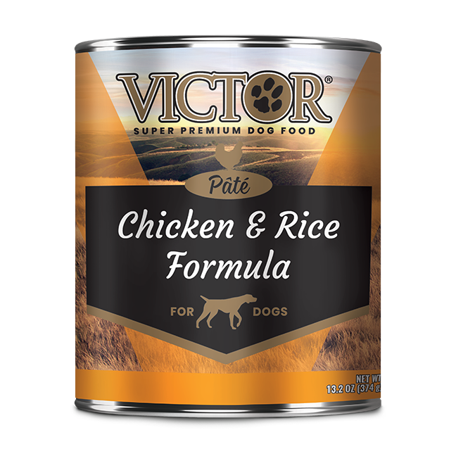 Victor Chicken Rice Formula Pate Wet Dog Food